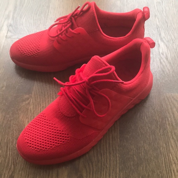 aldo sneakers red